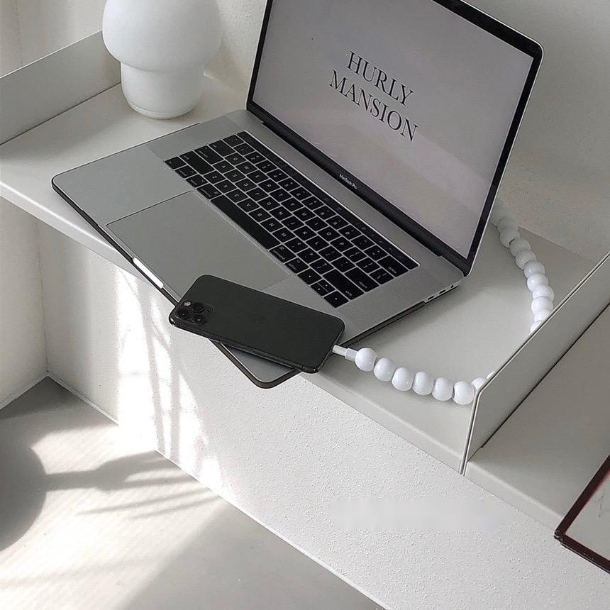 Mintgrünes 1 m USB-Ladekabel