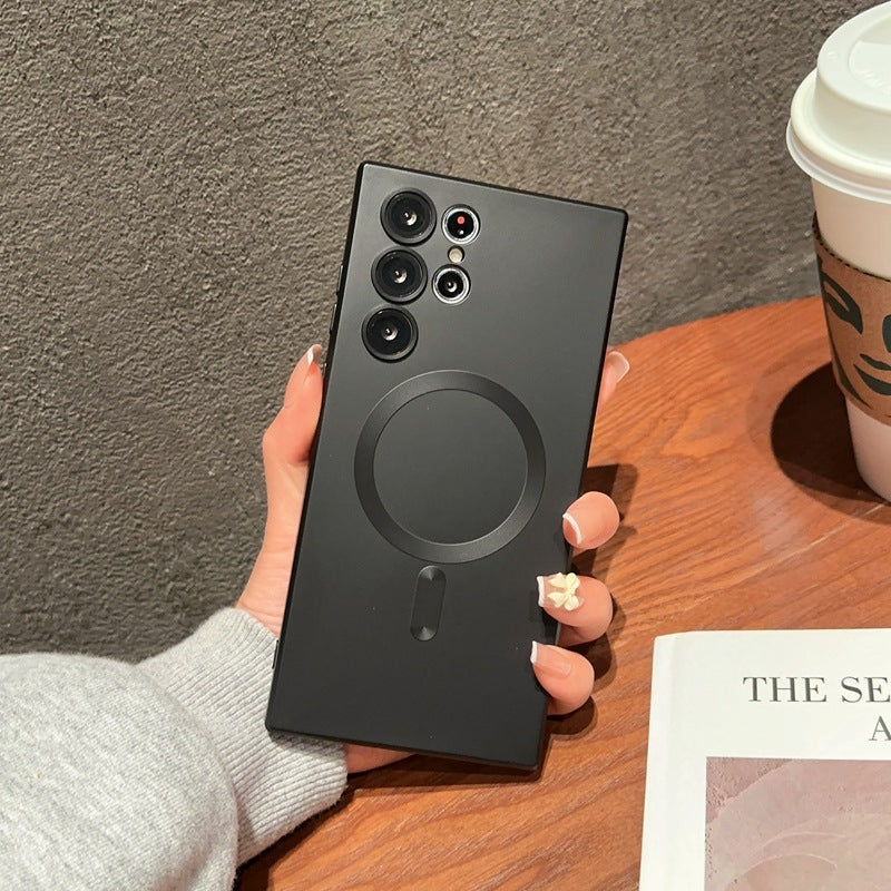 Handyhülle Magnetisch All-in-One S23FE Matt S22u Linsenschutz Weiche Hülle