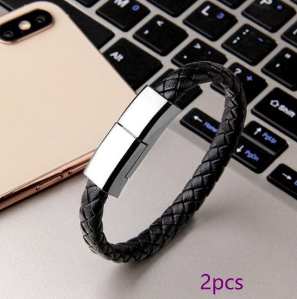 Armband-Ladekabel für iPhone & USB-C