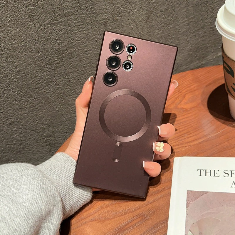 Handyhülle Magnetisch All-in-One S23FE Matt S22u Linsenschutz Weiche Hülle