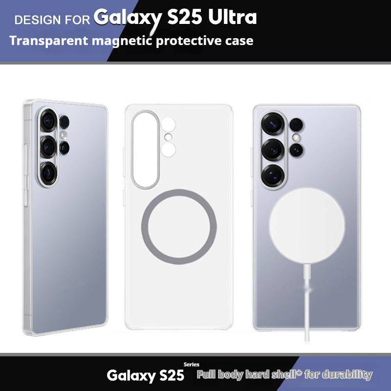 Passend für S25ULTRA Transparente Dreikanten-Schutzhülle Hochtransparente Hülle