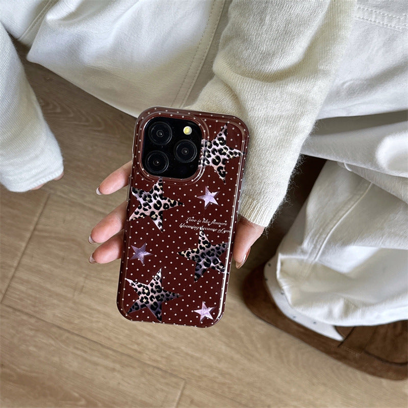 Leopard Stars Trendige Handyhülle