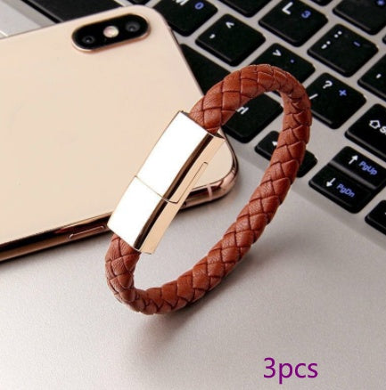 Armband-Ladekabel für iPhone & USB-C