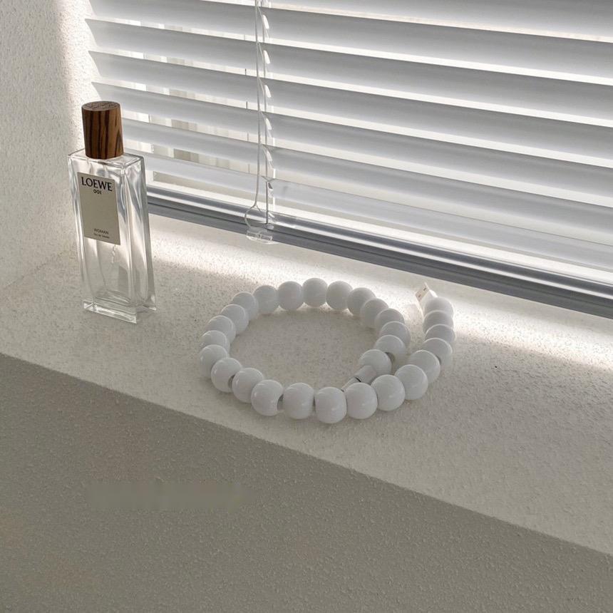 Mintgrünes 1 m USB-Ladekabel