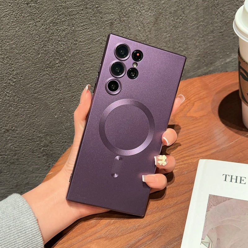 Handyhülle Magnetisch All-in-One S23FE Matt S22u Linsenschutz Weiche Hülle