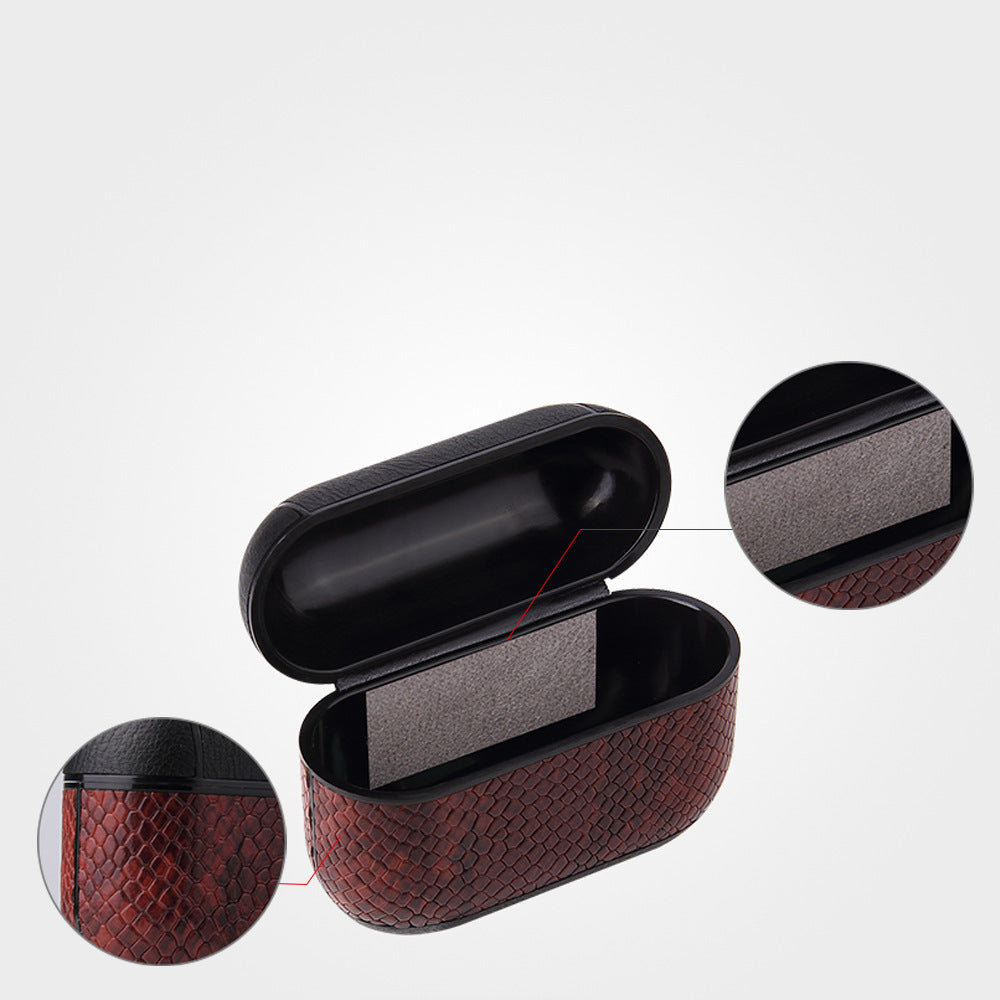 Kompatibel mit Apple, Lederhülle für AirPods Pro