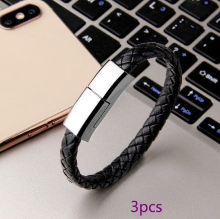 Armband-Ladekabel für iPhone & USB-C