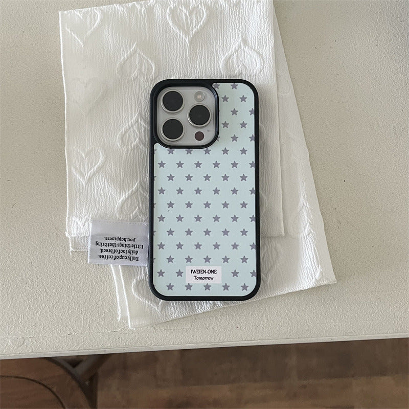 Einfache Punkt-Diamant stoßfeste Handyhülle