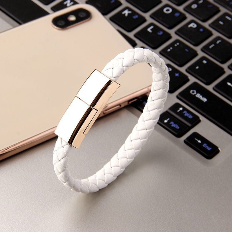 Armband-Ladekabel für iPhone & USB-C
