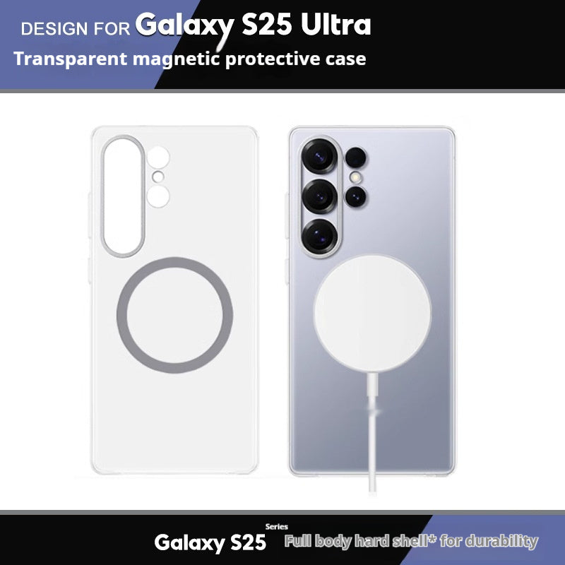 Passend für S25ULTRA Transparente Dreikanten-Schutzhülle Hochtransparente Hülle