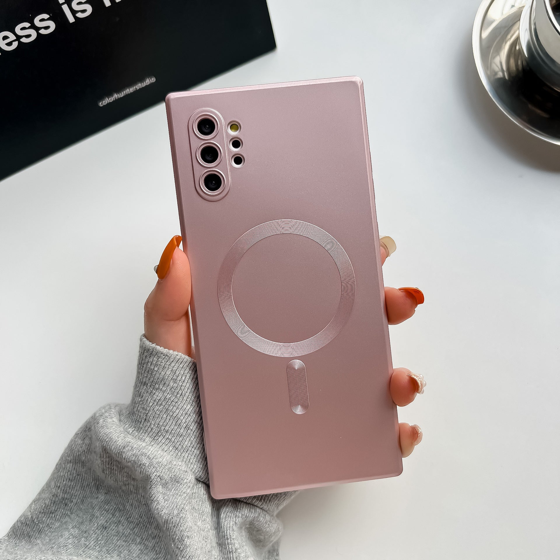 Handyhülle Magnetisch All-in-One S23FE Matt S22u Linsenschutz Weiche Hülle