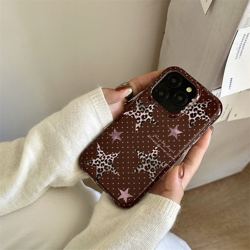 Leopard Stars Trendige Handyhülle
