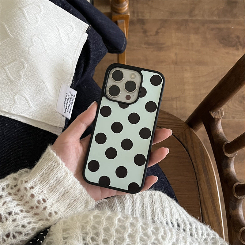 Einfache Punkt-Diamant stoßfeste Handyhülle