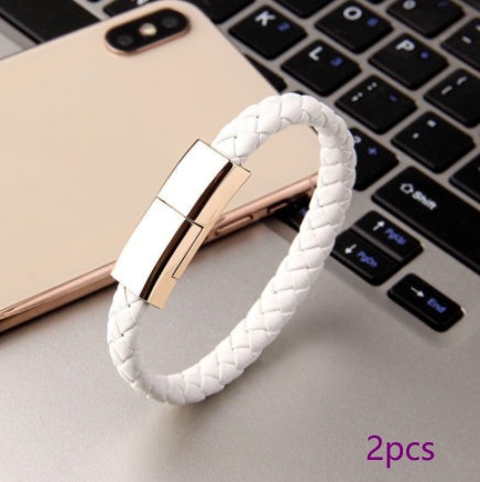 Armband-Ladekabel für iPhone & USB-C