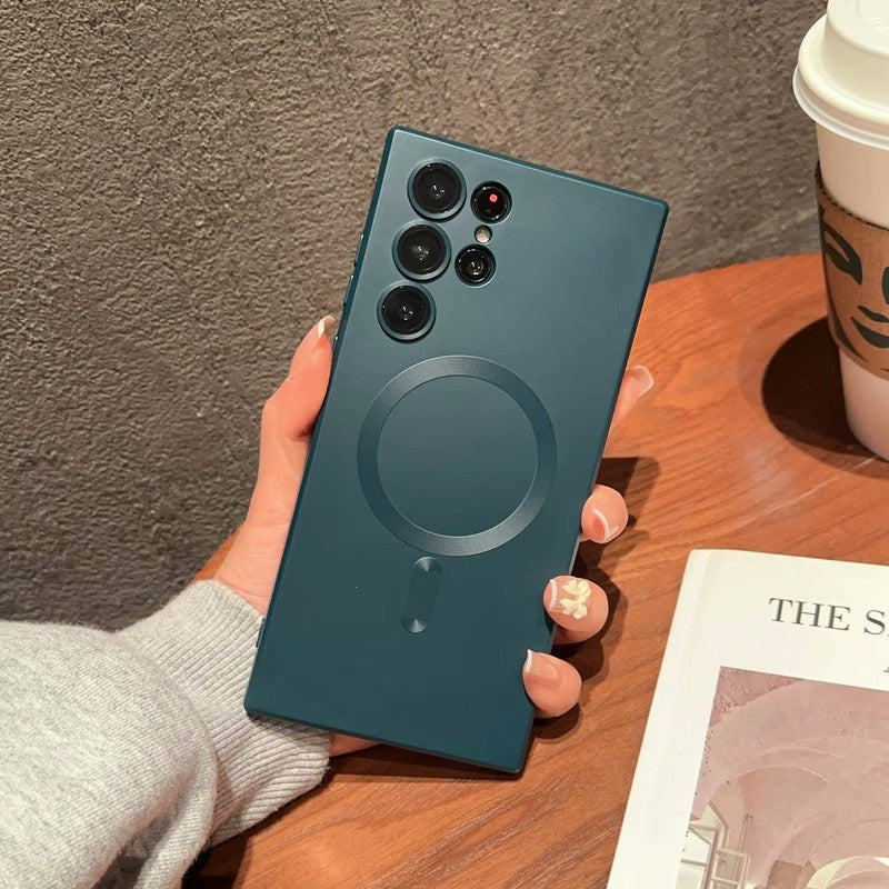 Handyhülle Magnetisch All-in-One S23FE Matt S22u Linsenschutz Weiche Hülle