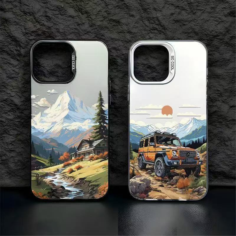 Neue personalisierte, passende Handyhülle aus Europa und Amerika