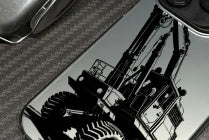 Bagger iPhone 16 Pro Handyhülle Laser