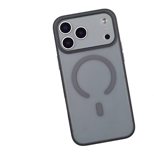 Magnetische Handyhülle mit Hautgefühl, feine Lochlinse, Vollabdeckung, stoßfest