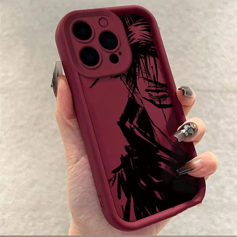 Individualisierte Cartoon-Silhouette Handyhülle