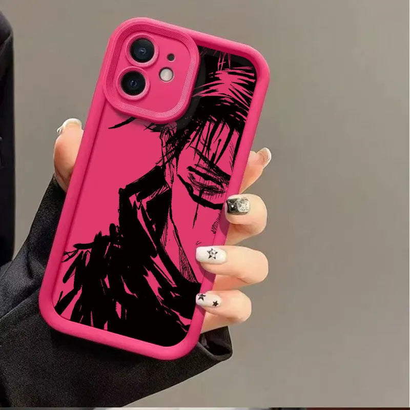 Individualisierte Cartoon-Silhouette Handyhülle