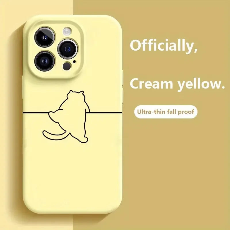 Anime-Muster Weiche TPU-Handyhülle Vollschutz Stoß- und Fallschutz