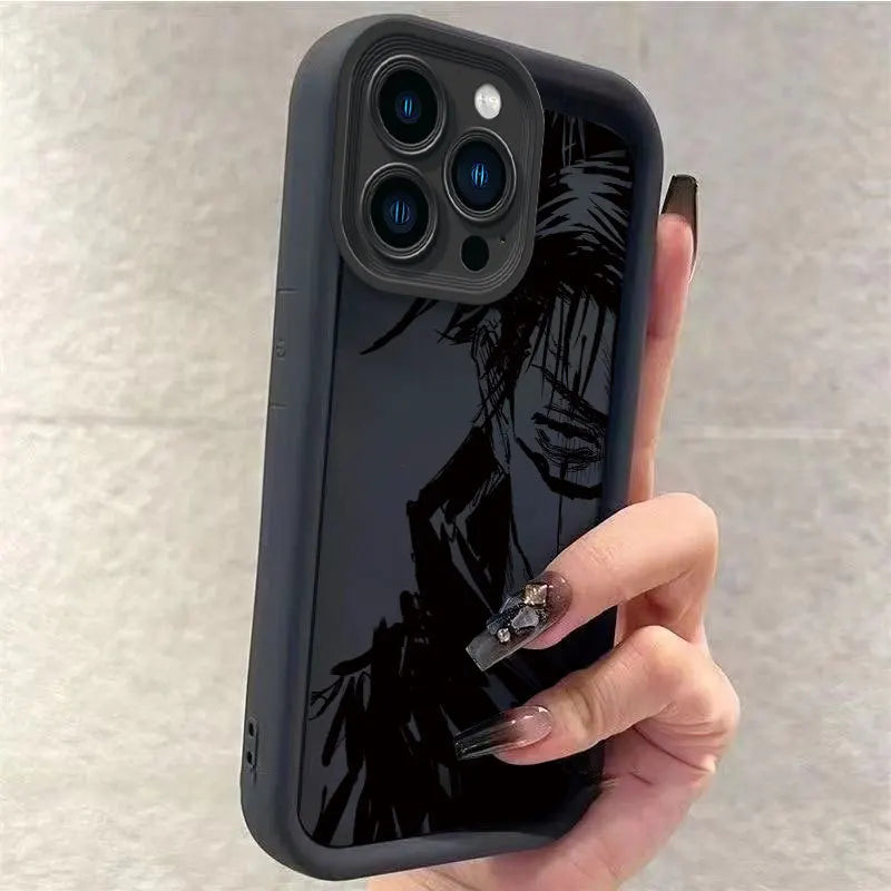 Individualisierte Cartoon-Silhouette Handyhülle