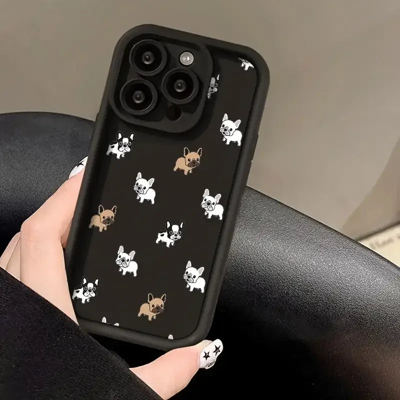 Individualisierte Cartoon-Silhouette Handyhülle