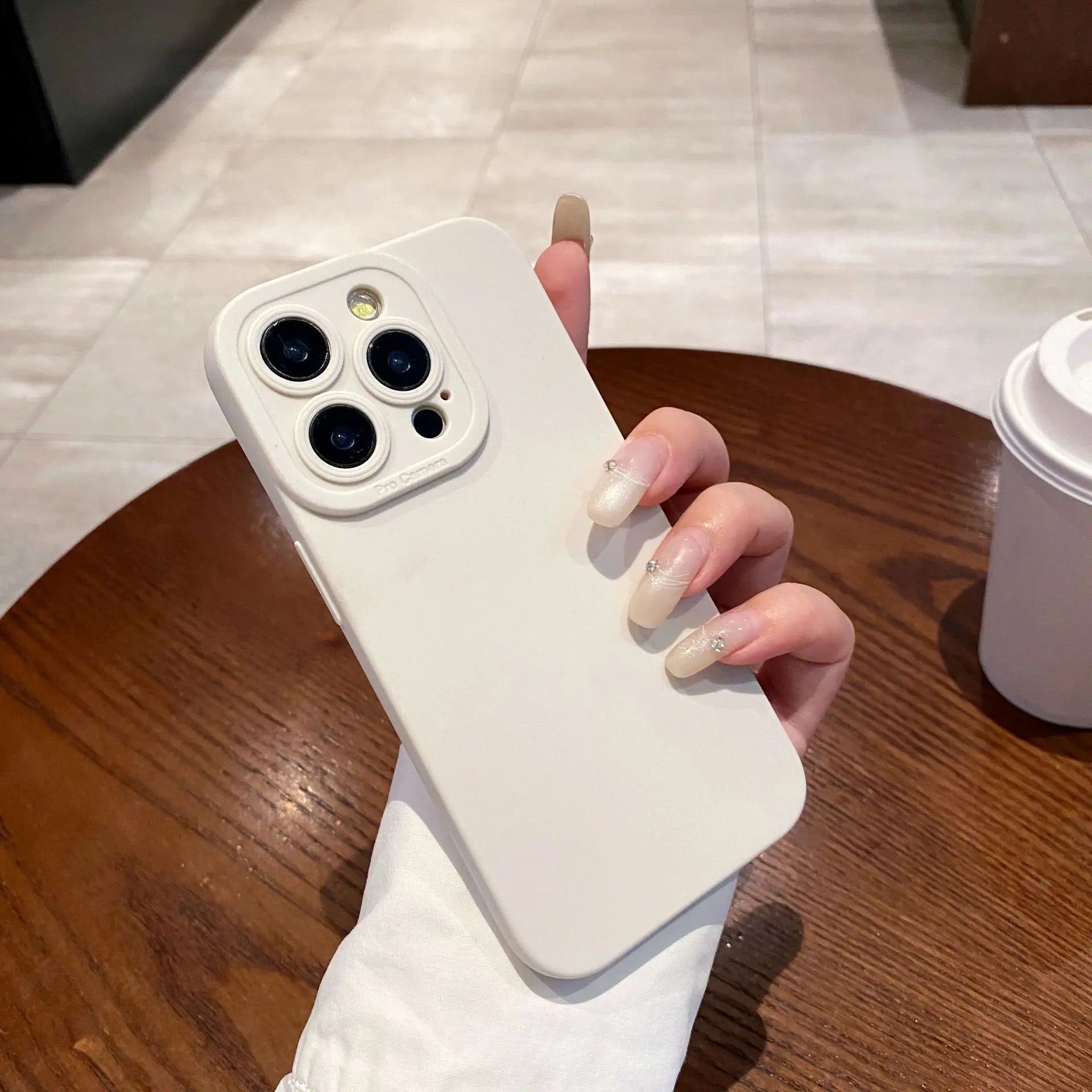 Individualisierte Cartoon-Silhouette Handyhülle