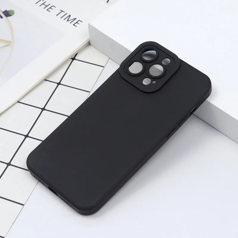 Anime-Muster Weiche TPU-Handyhülle Vollschutz Stoß- und Fallschutz