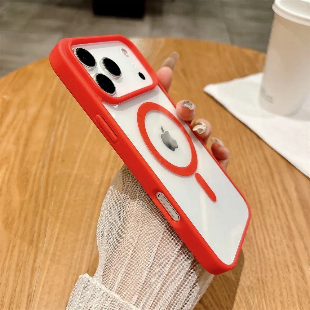 Macaron Hülle transparent