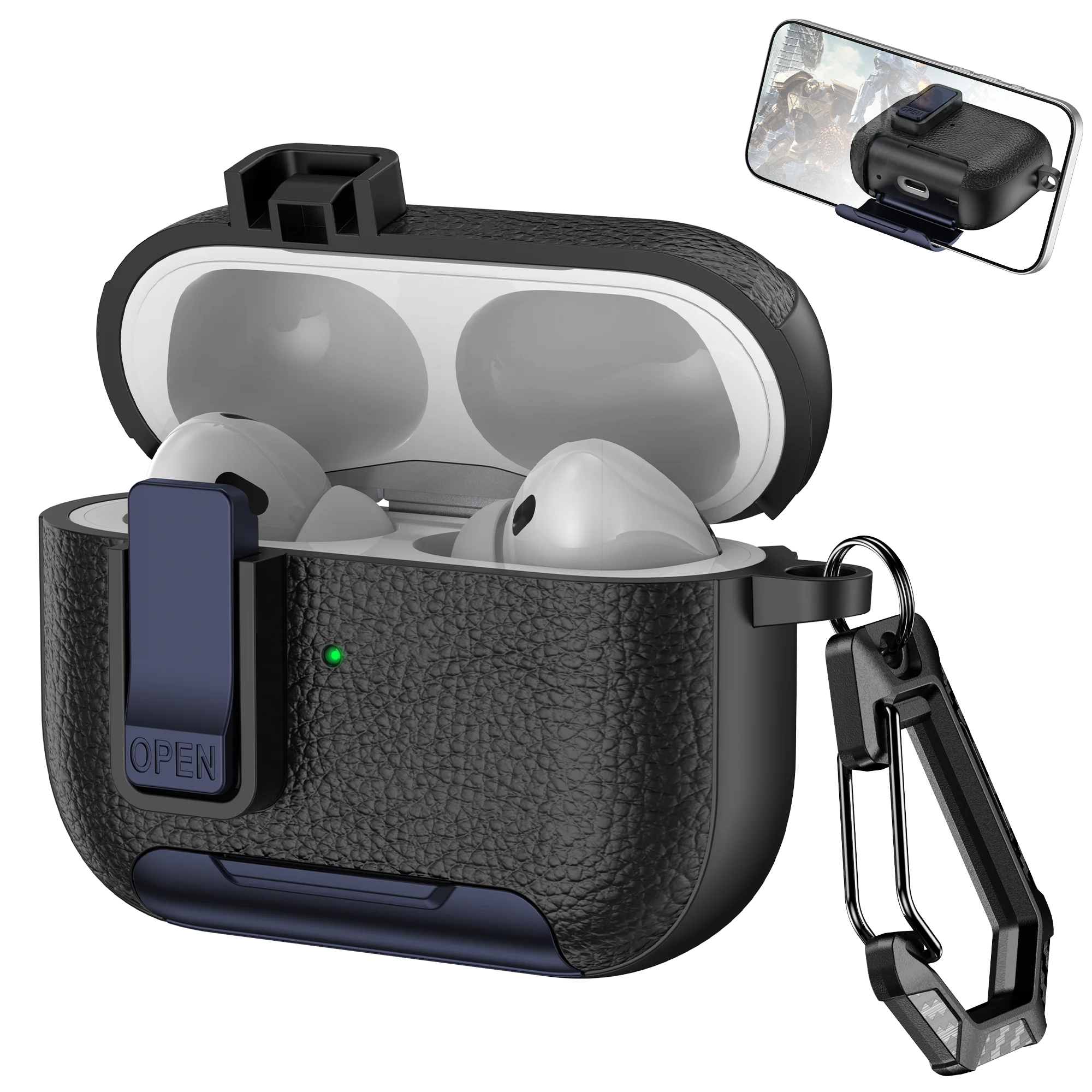 AirPods Case mit praktischem Clip