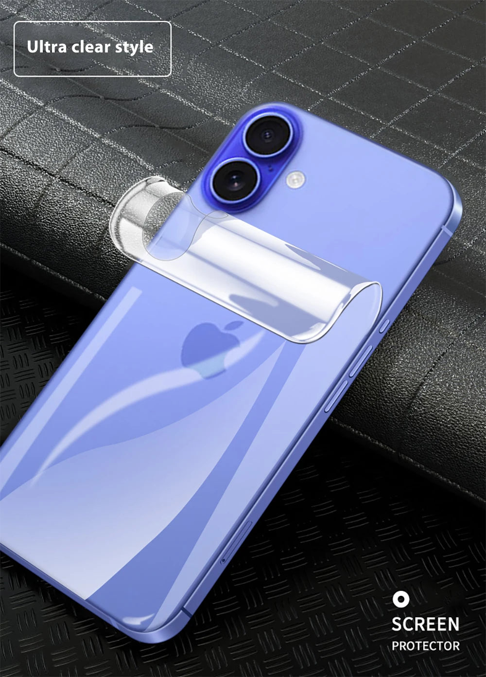 4-in-1 flexibler Hydrogel-Folien-Schutz für iPhone