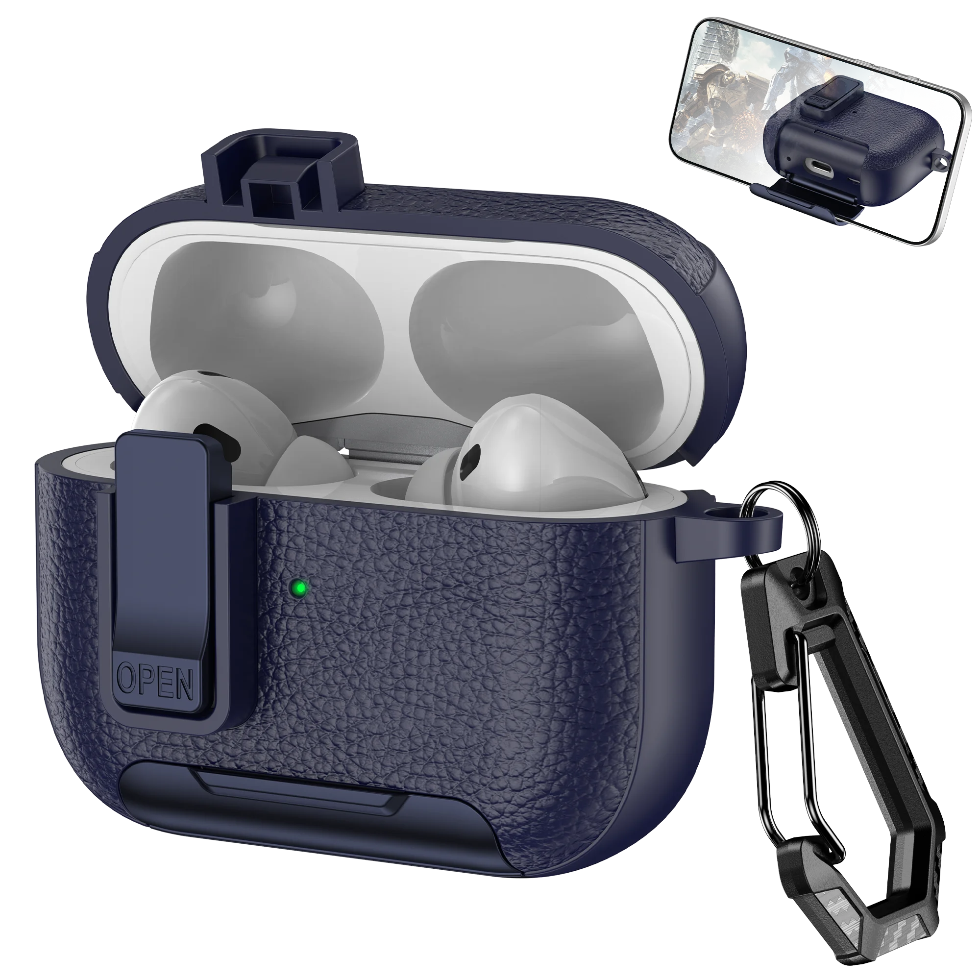 AirPods Case mit praktischem Clip