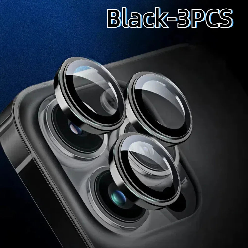3er-Set Panzerglas für iPhone-Kamera