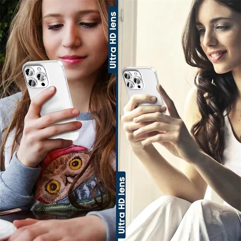 Glitzernder Kamera-Linsenschutz mit Strass für iPhone