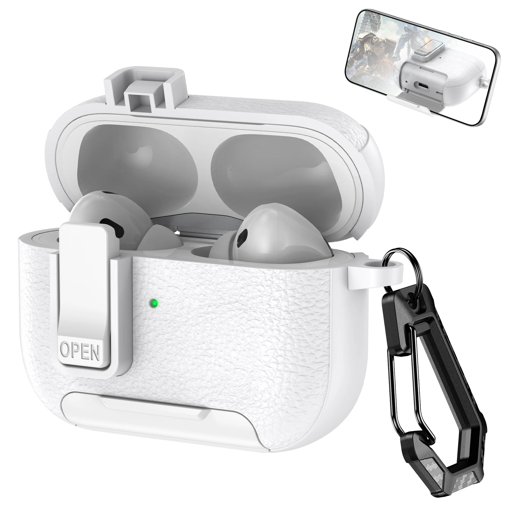 AirPods Case mit praktischem Clip