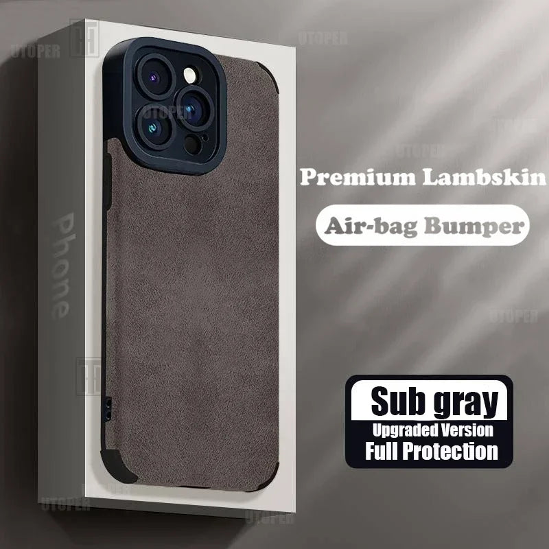 Business Wildleder Anti-Rutsch-Hülle mit Rundumschutz