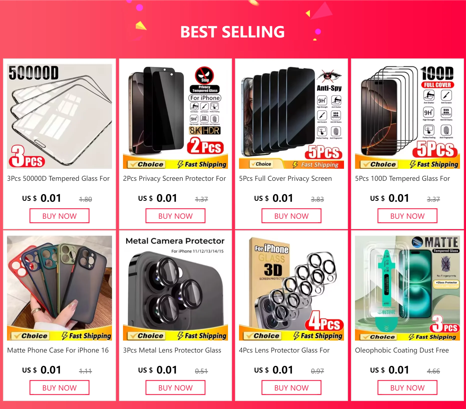 3er-Set Metall-Kamera-Linsenschutz für iPhone