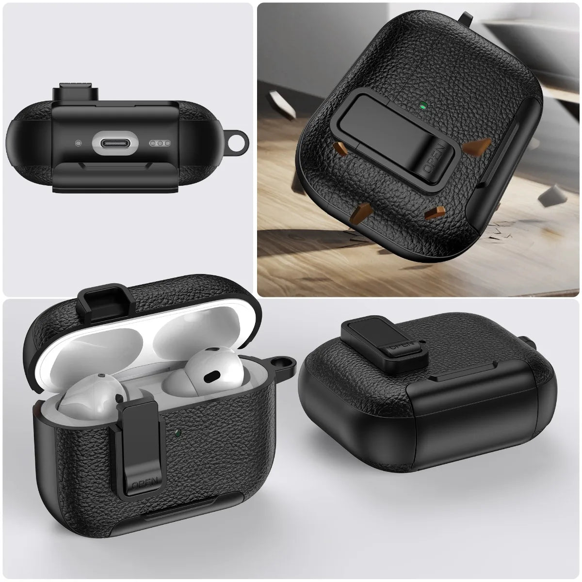 AirPods Case mit praktischem Clip