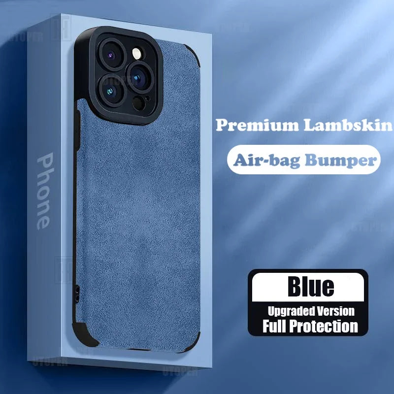 Business Wildleder Anti-Rutsch-Hülle mit Rundumschutz