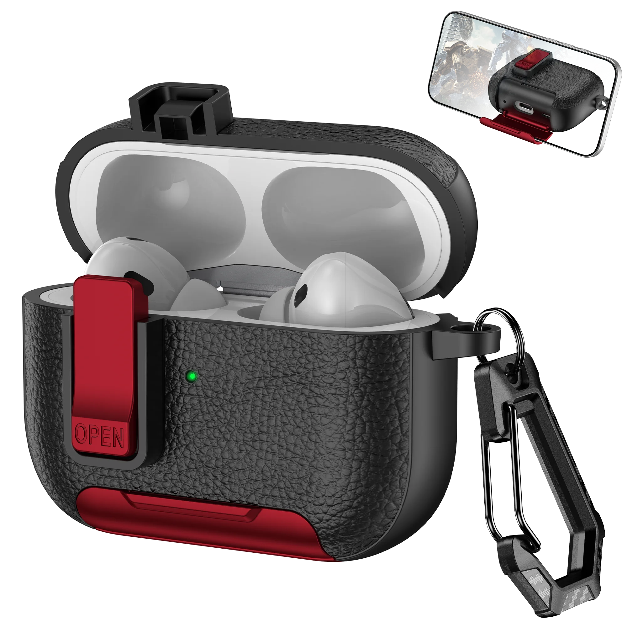 AirPods Case mit praktischem Clip