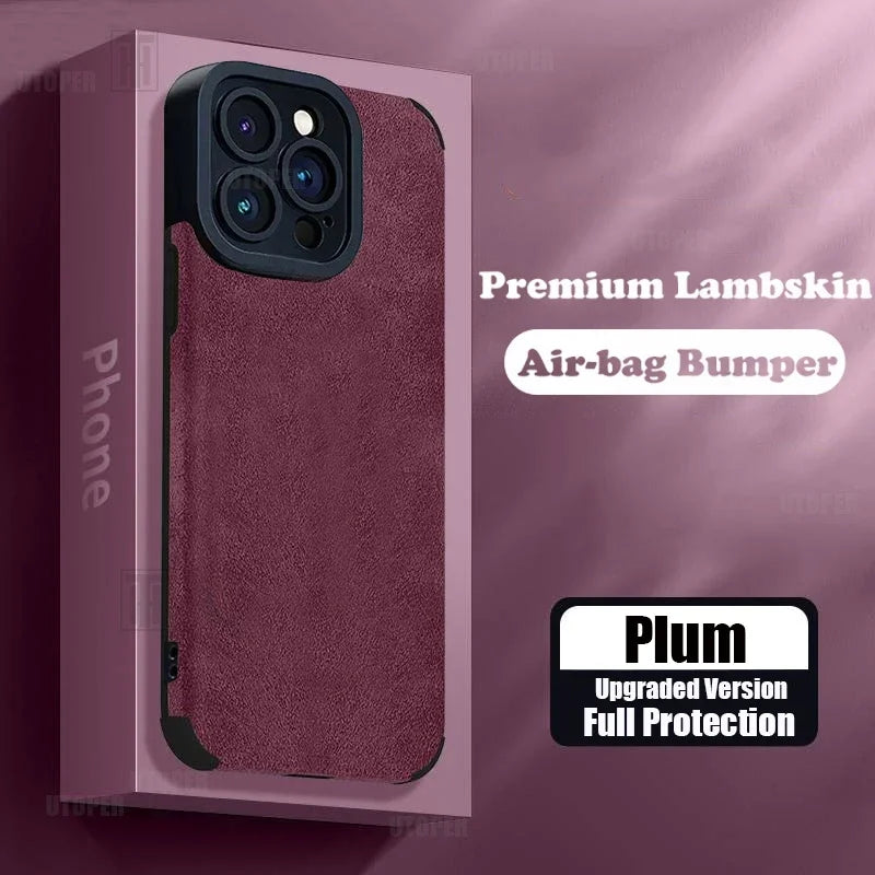 Business Wildleder Anti-Rutsch-Hülle mit Rundumschutz