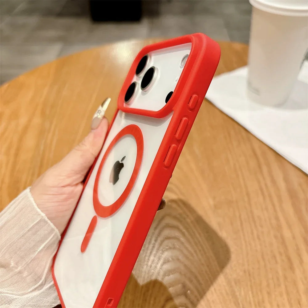 Macaron Hülle transparent