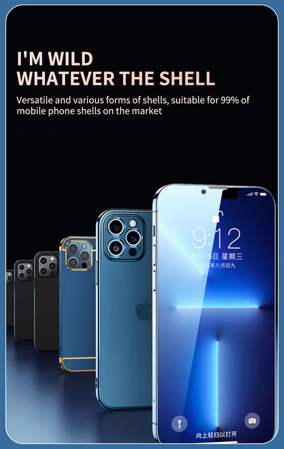 1–4er-Set Privacy-Panzerglas für iPhone