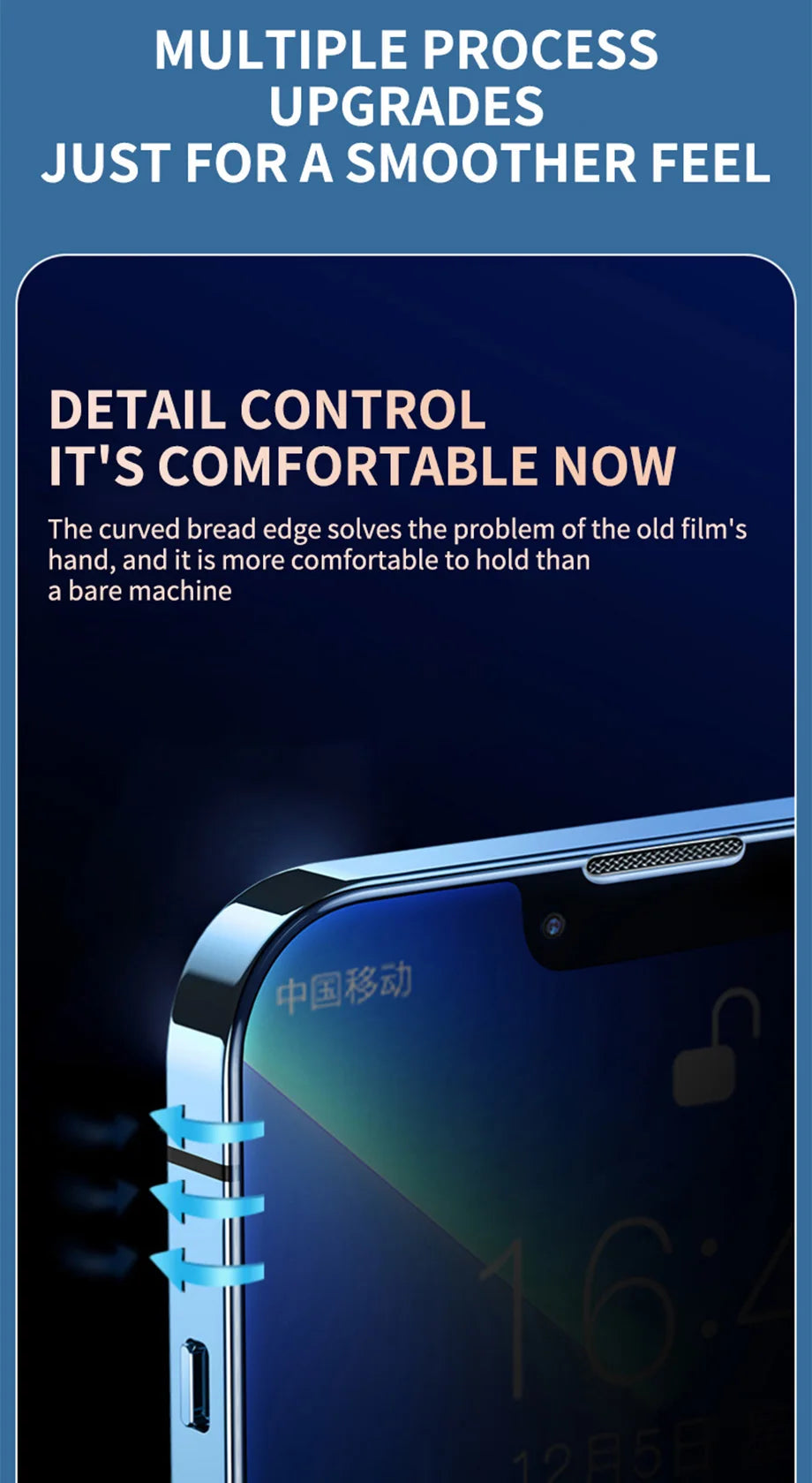 1–4er-Set Privacy-Panzerglas für iPhone