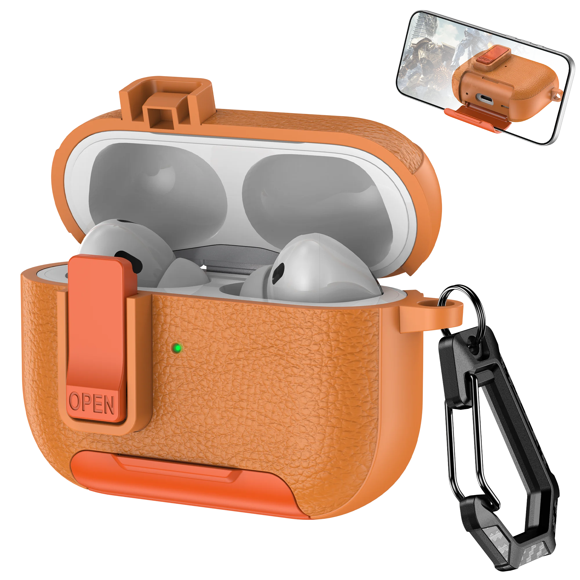 AirPods Case mit praktischem Clip