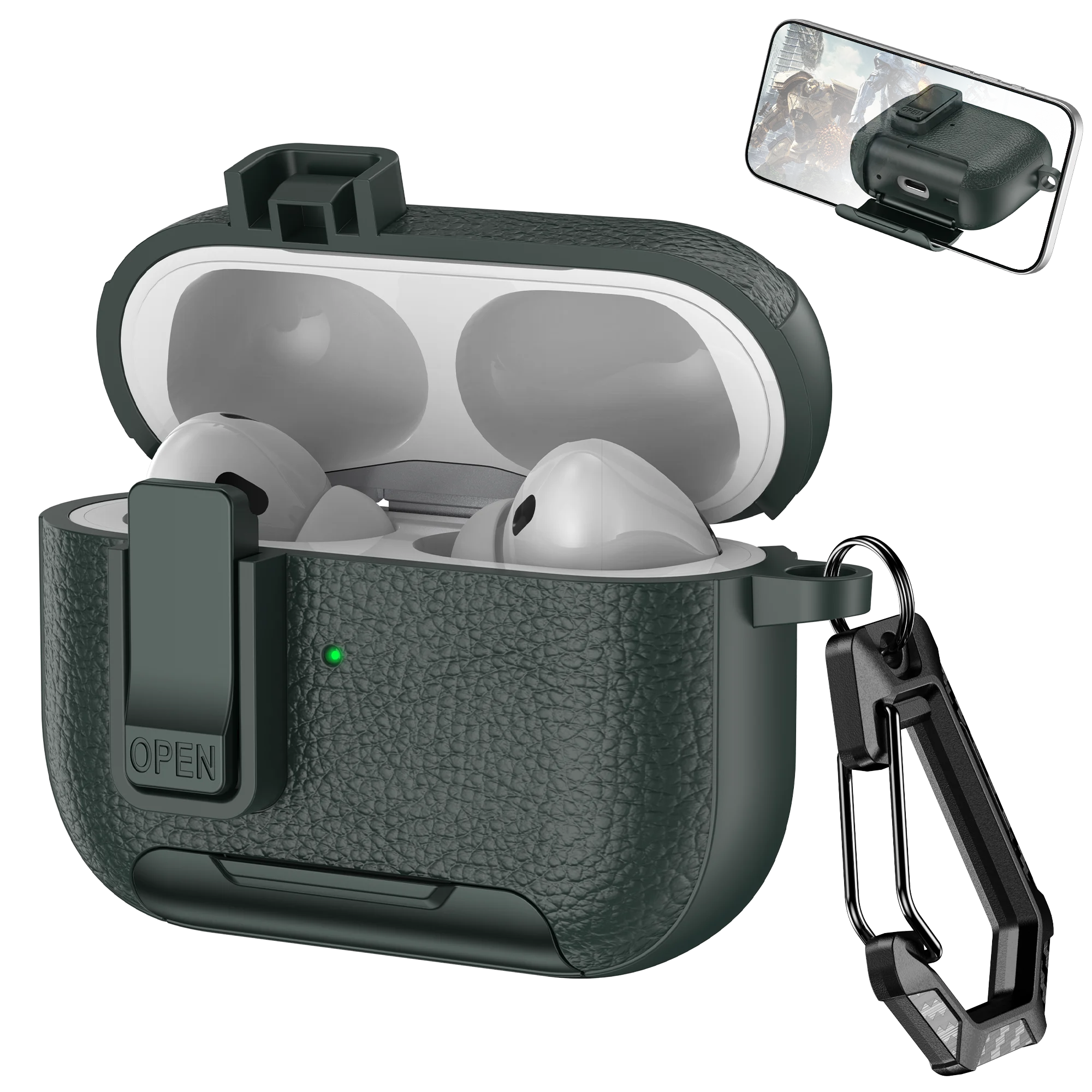 AirPods Case mit praktischem Clip