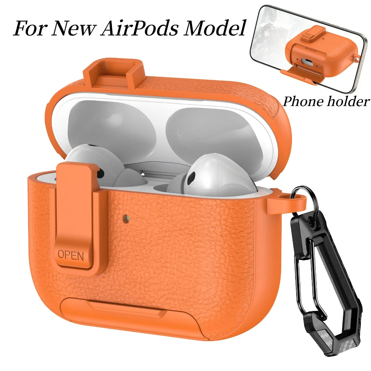 AirPods Case mit praktischem Clip