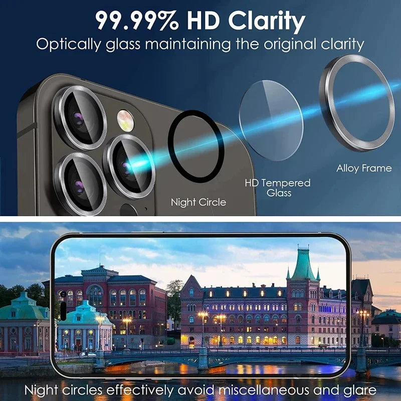 3er-Set Metall-Kamera-Linsenschutz für iPhone