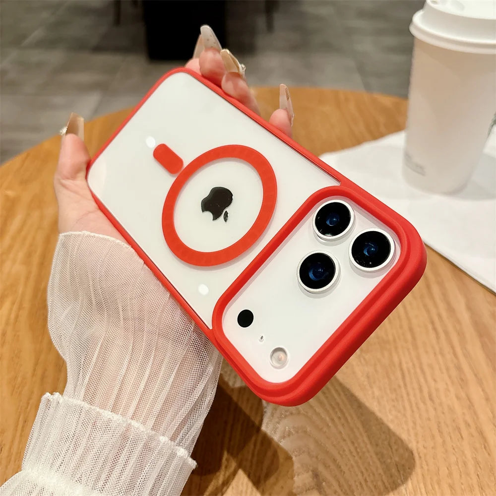 Macaron Hülle transparent